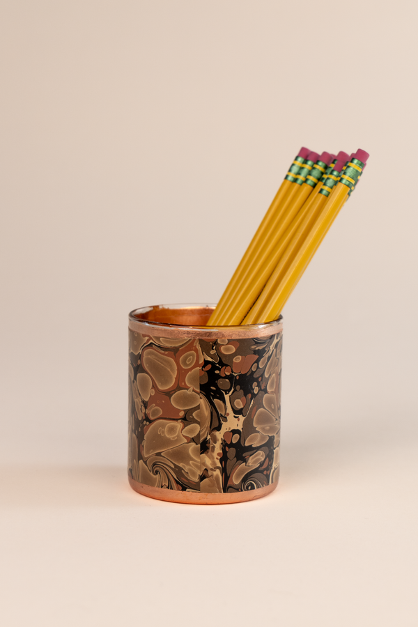 Marble Pencil Cup