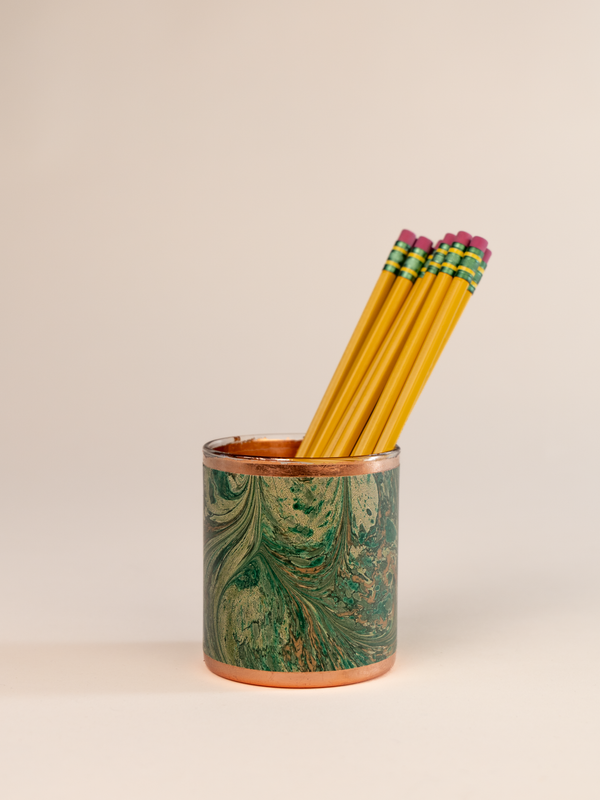 Marble Pencil Cup