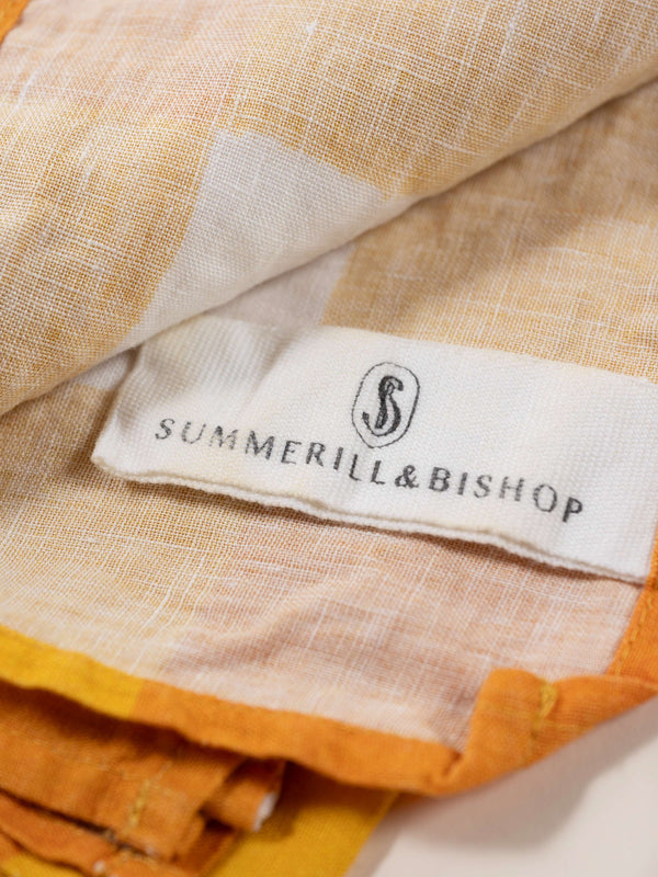 Mustard Gingham Napkin, Set of 6