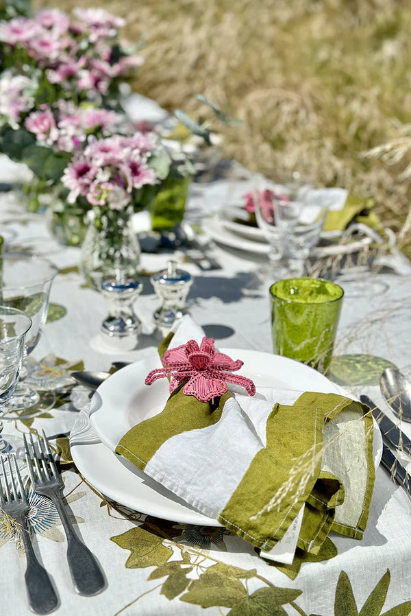 Passiflora Linen Napkin, Set of 6