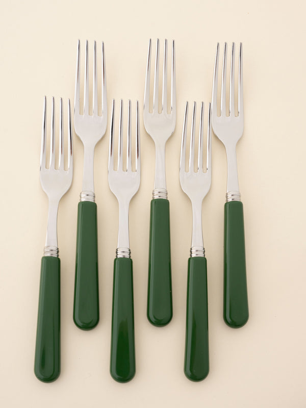 Pop Green Flatware
