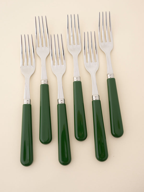 Pop Green Flatware