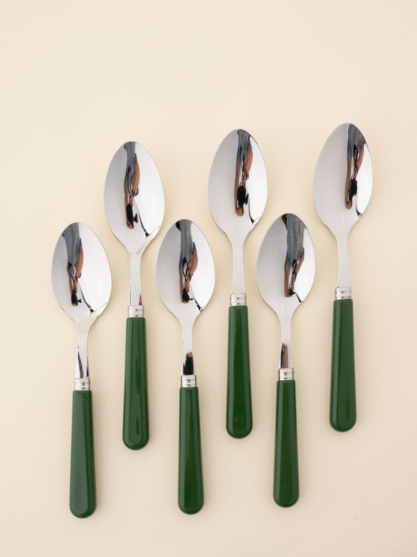 Pop Green Flatware