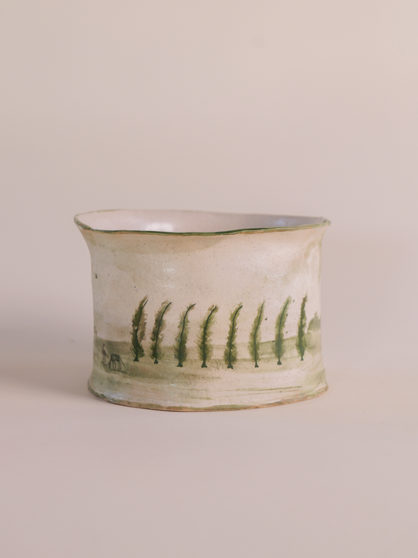 Large Round Cache Pot