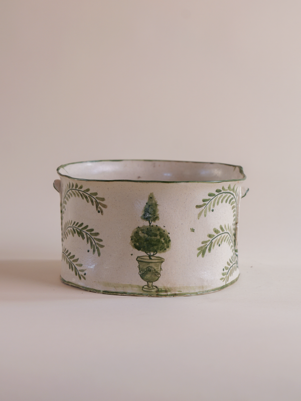 Large Round Cache Pot