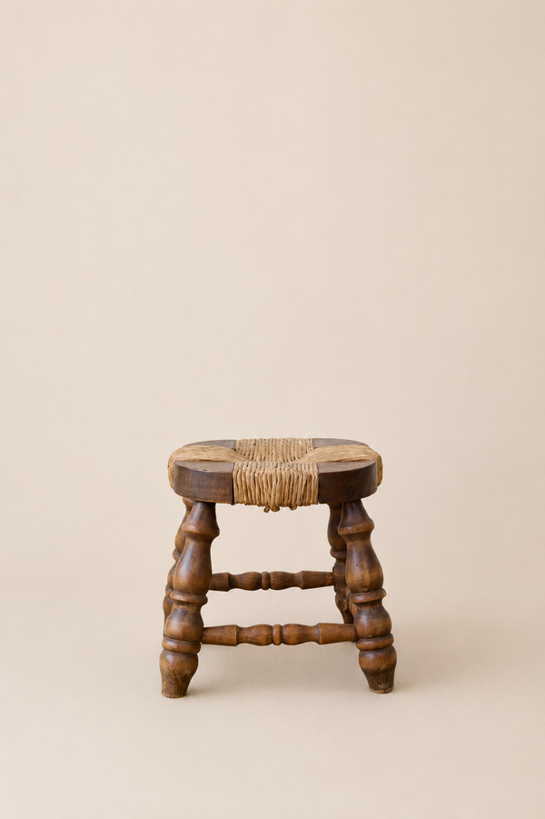 Mid-Century Rush Stool