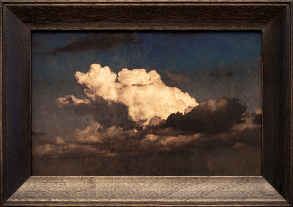 Jefferson Hayman, The Storms of Mid Summer, Paired w/ an Artisan Made w Ebonized Walnut Frame 1/1