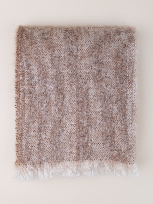 Solid Mohair Throw
