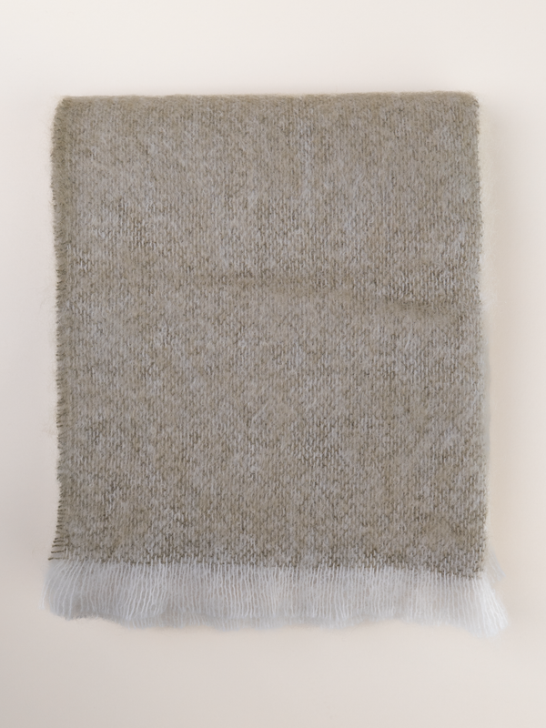 Solid Mohair Throw