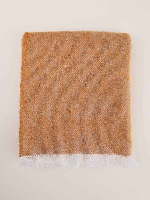 Solid Mohair Throw