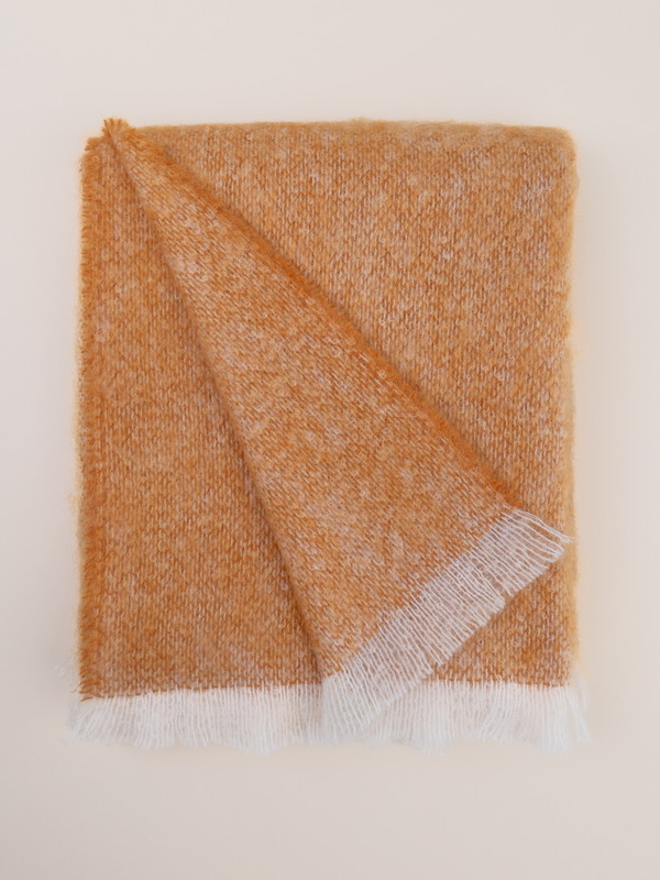 Solid Mohair Throw