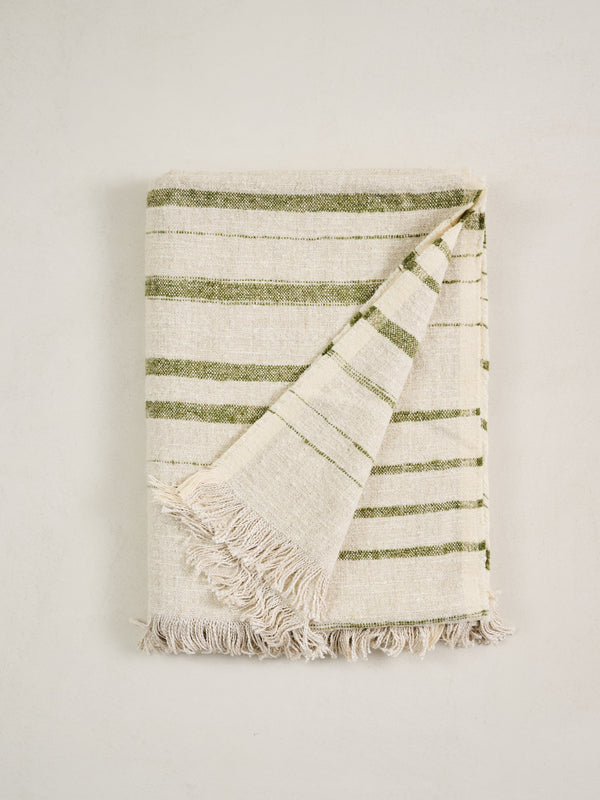 Nate Stripe Throw