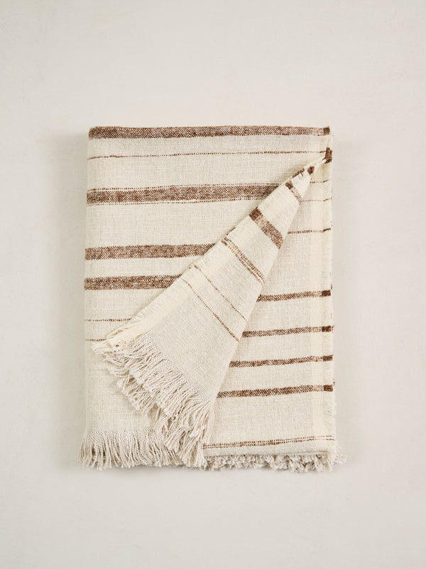 Nate Stripe Throw
