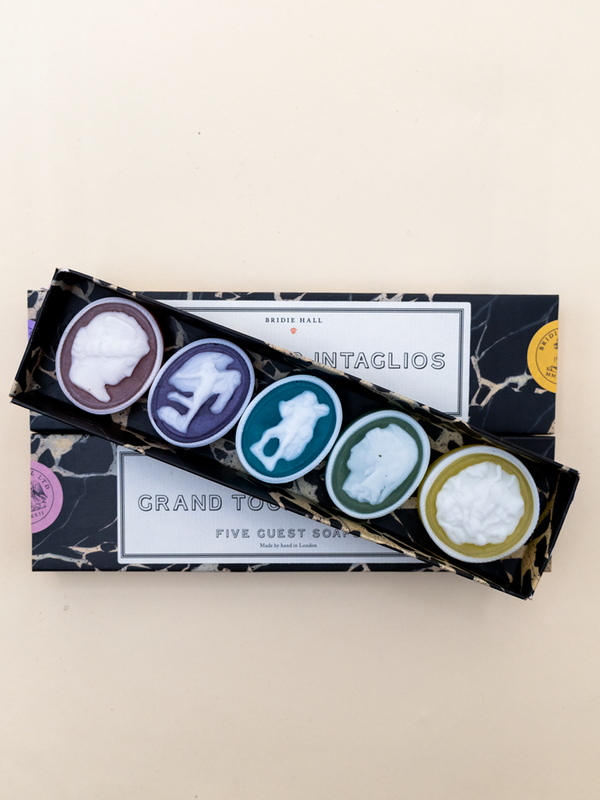 Grand Tour Collection of Intaglio Soaps - Set of 5
