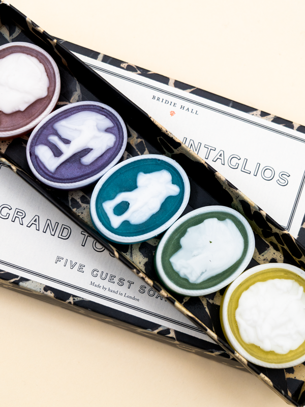 Grand Tour Collection of Intaglio Soaps - Set of 5