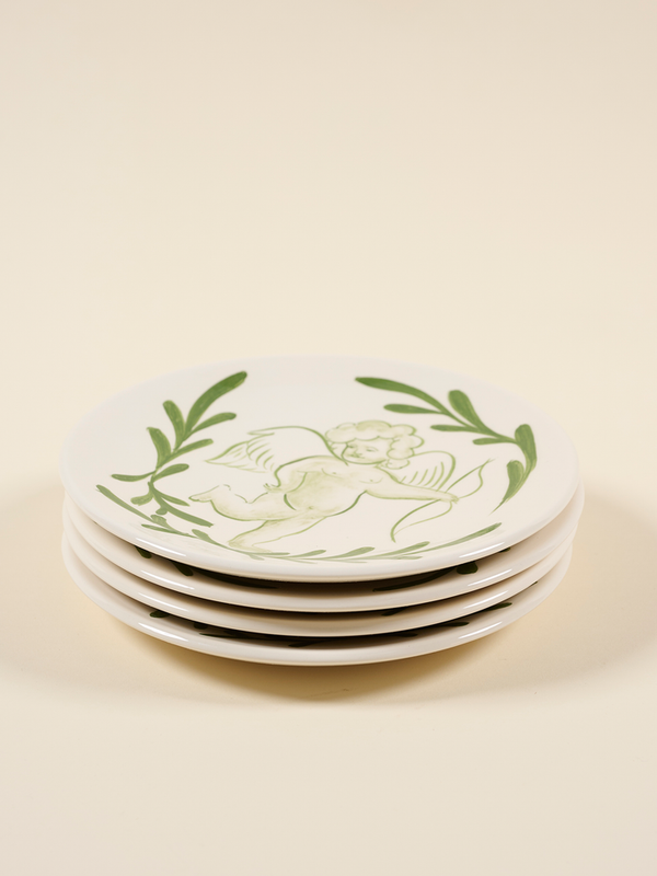 Cherub Salad Plate