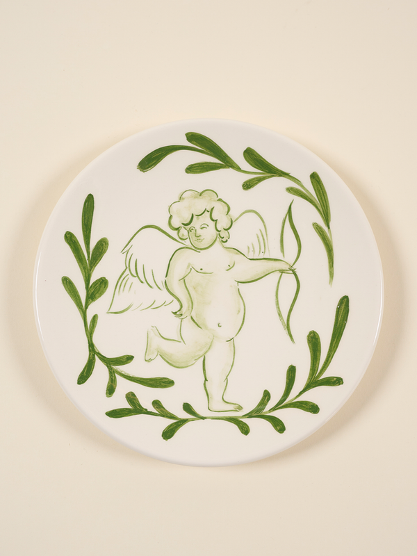 Cherub Salad Plate