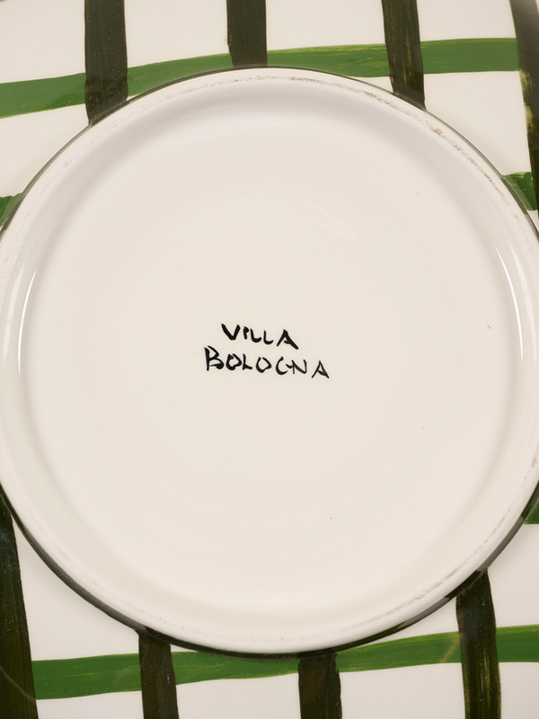 Green Trellis Serving Bowl