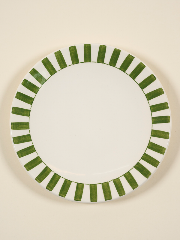 Stripes Dinner Plate