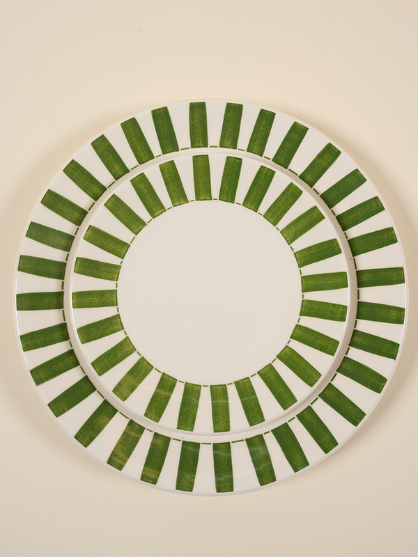Stripes Dinner Plate