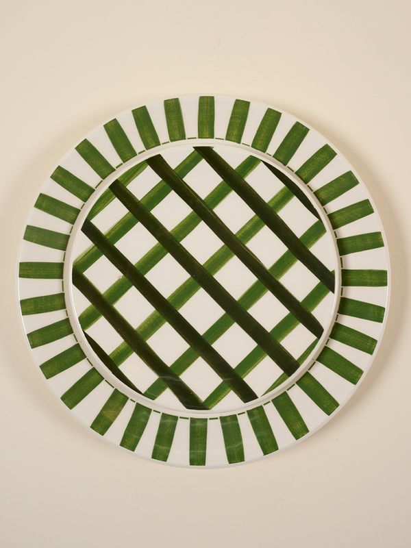 Stripes Dinner Plate